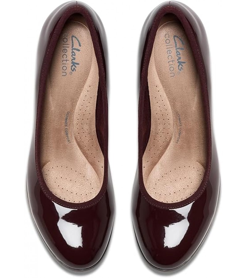 Clarks - Bayla Carly Merlot Leather